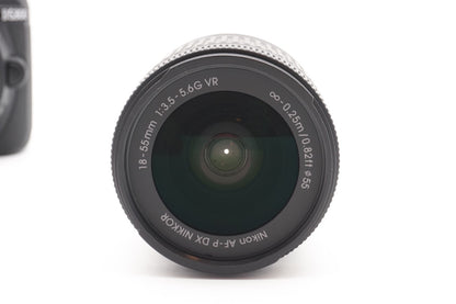 Nikon D5300 Digitalkamera Spiegelreflex Kamera + AF-P 18-55mm G VR – Refurbished