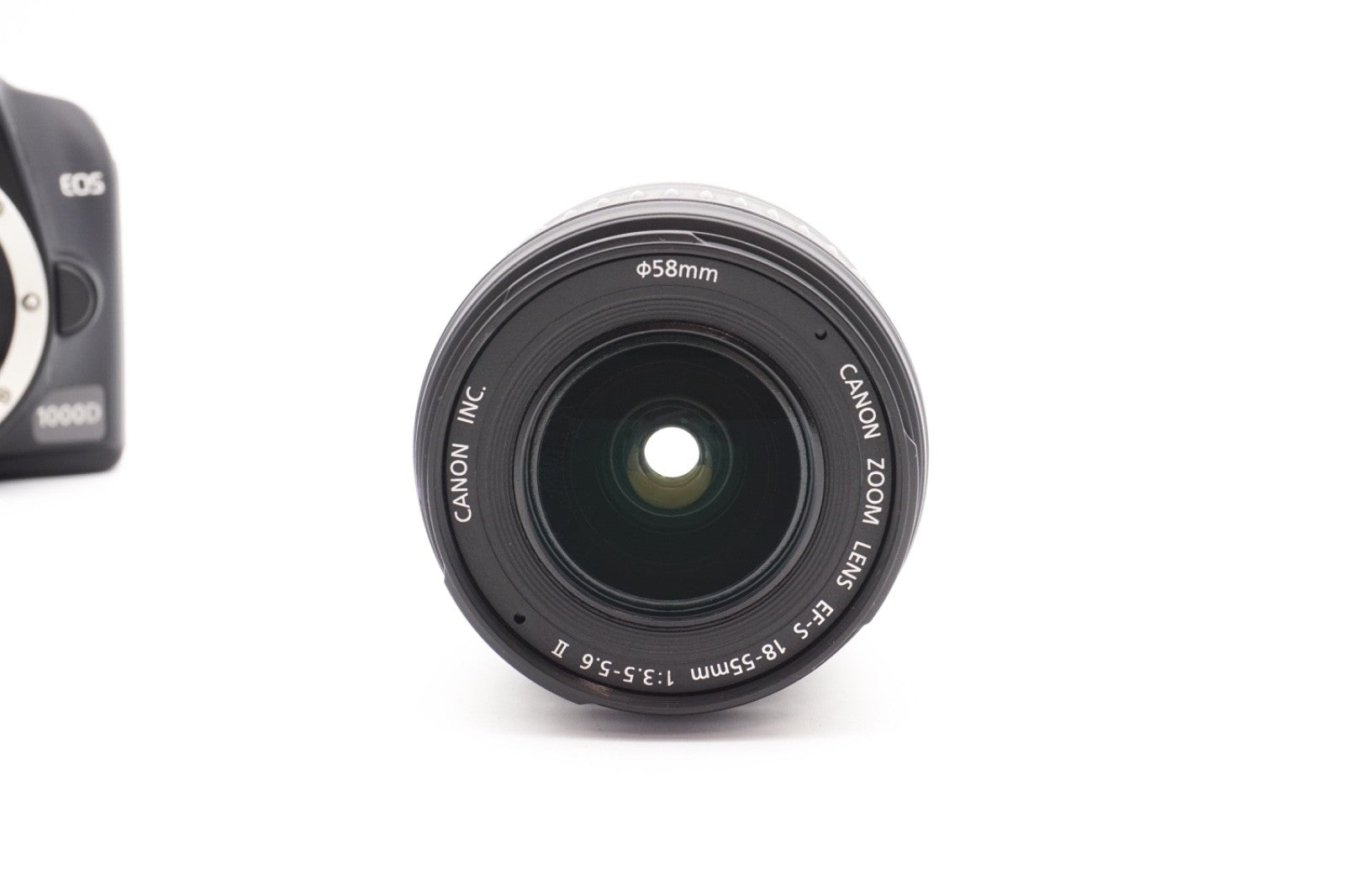 Canon EOS 1000D Digitalkamera Spiegelreflex Kamera + EF-S 18-55mm II Refurbished