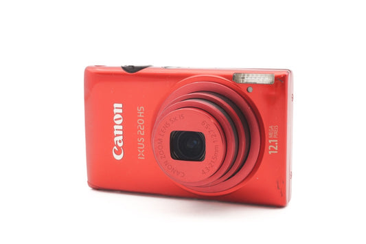 Canon IXUS 220 HS Digitalkamera Kompaktkamera 12MP Full-HD 5x Zoom | Refurbished