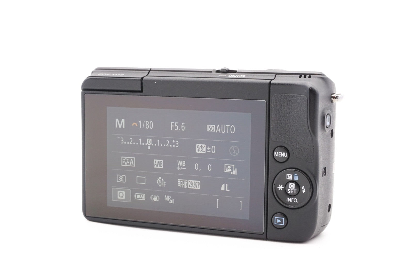 Canon EOS M10 Systemkamera Digitalkamera Kamera Kit 15-45mm Lens – Refurbished