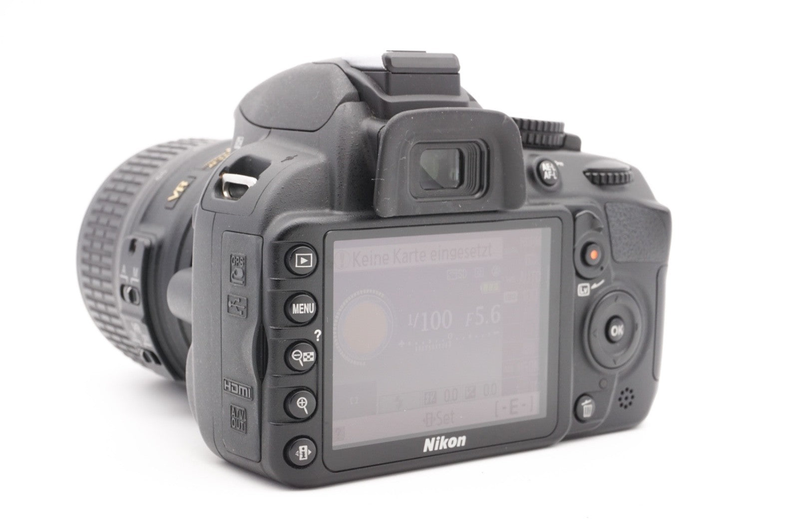 Nikon D3100 Digitalkamera Kamera DSLR + AF-S DX 18-55mm G VR Kit | Refurbished
