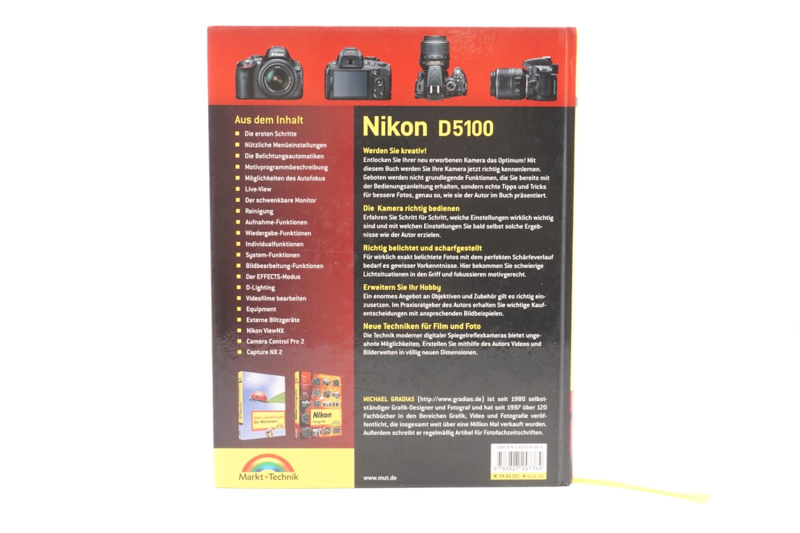 Nikon D5100 - Das Profi Handbuch zur Kamera - Michael Gradias Kamerabuch