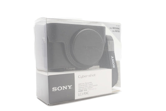 Sony LCJ-RXC RXK Kameratasche Leder Case für RX100 I II III IV M1 M2 M3 M4