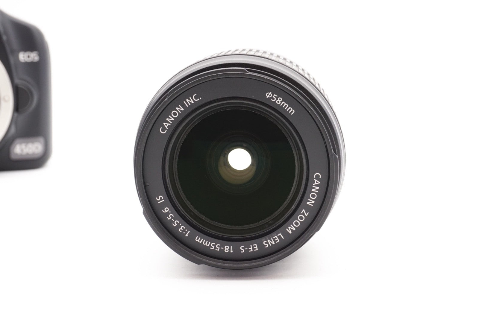 Canon EOS 450D DSLR Digitalkamera Kamera Kit EF-S 18-55mm Objektiv – Refurbished