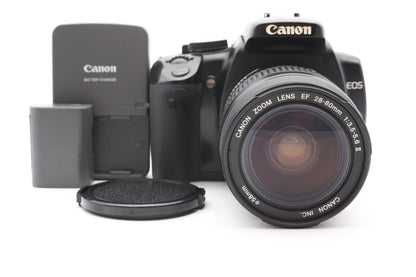 Canon EOS 400D Digitalkamera Kamera DSLR + EF 28-80mm II Lens Kit | Refurbished