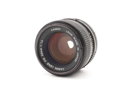 Canon FD 50mm f1.4 nFD Objektiv Prime Portrait Bokeh Lens AE-1 A-1 AV-1 T-90