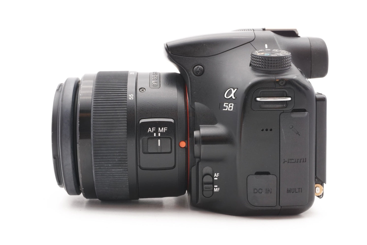 Sony Alpha A58 DSLR Kamera Kit 18-55mm - Bildstabilisator defekt – Refurbished