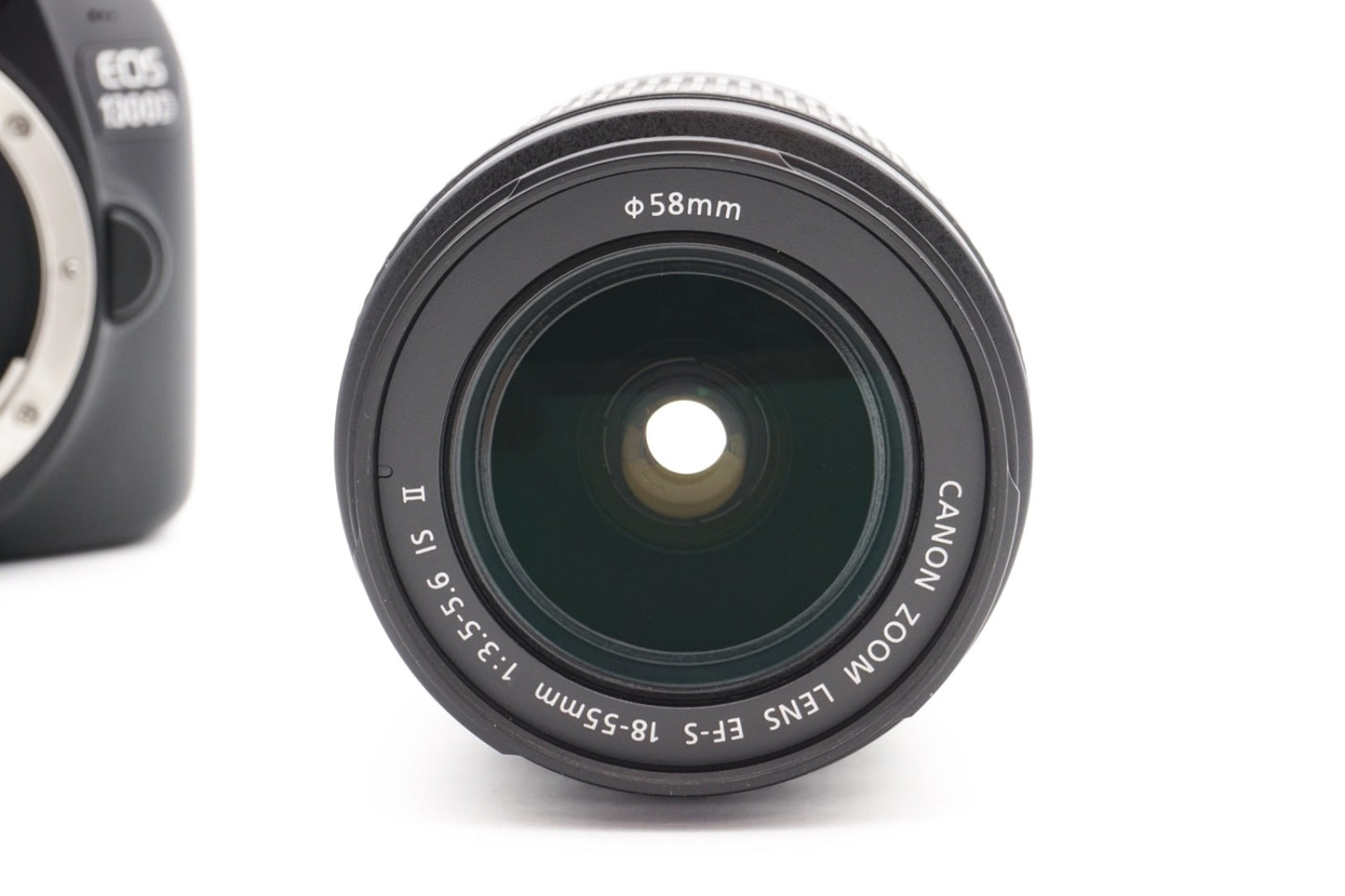 Canon EOS 1300D Digitalkamera DSLR Kamera + EF-S 18-55mm IS II Kit | Refurbished