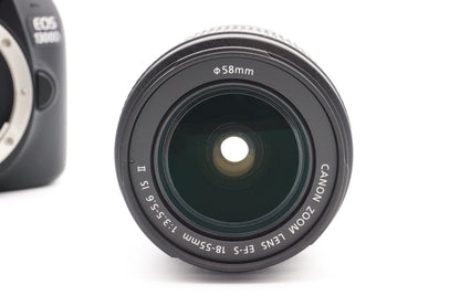 Canon EOS 1300D Digitalkamera DSLR Kamera + EF-S 18-55mm IS II Kit | Refurbished