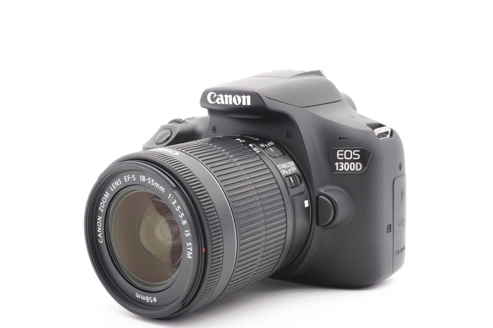 Canon EOS 1300D Digitalkamera DSLR Kamera + EF-S 18-55mm STM Kit | Refurbished