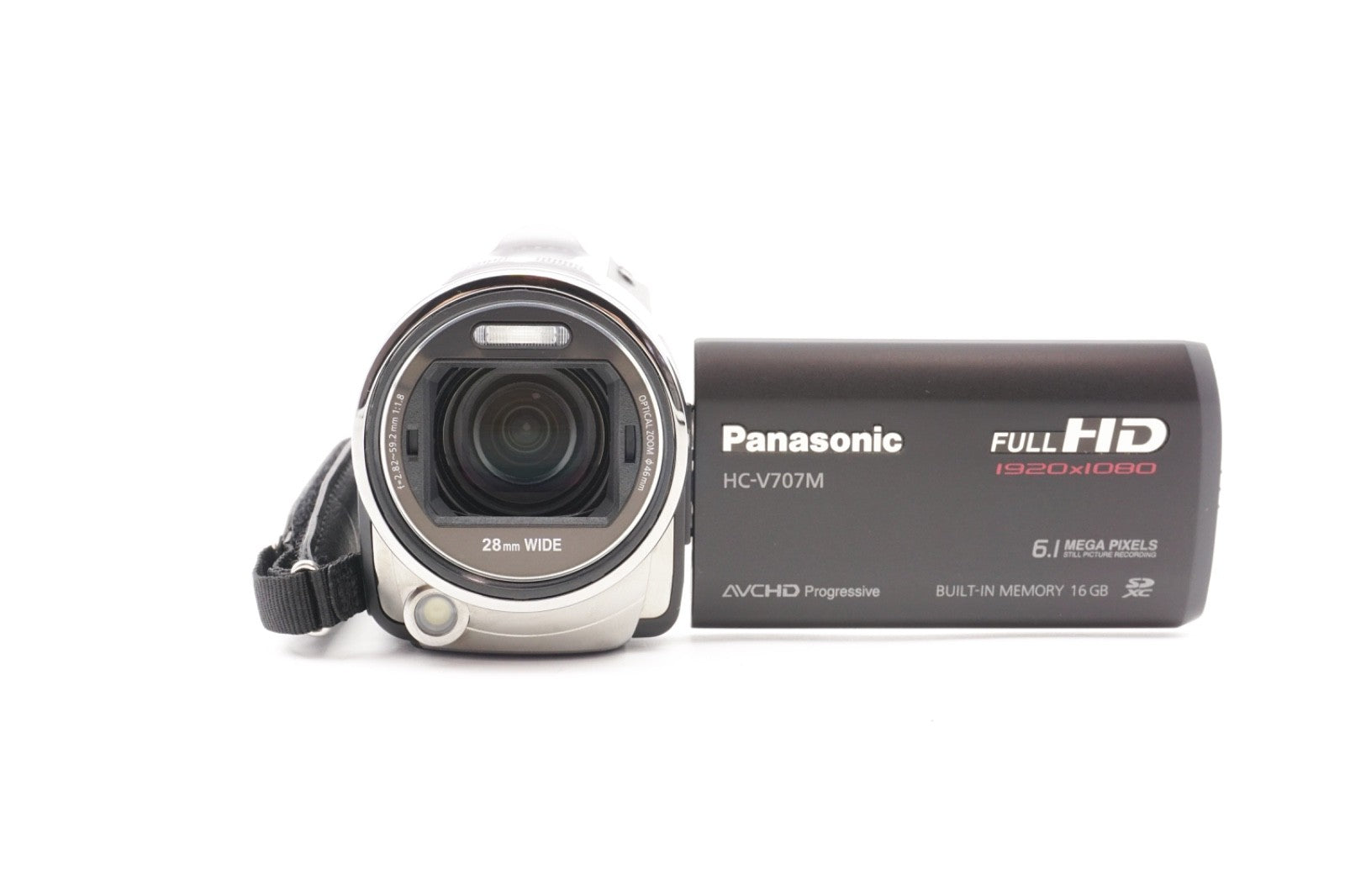 Panasonic HC-V707M  Full HD Camcorder Videokamera 1080p 21x Zoom – Refurbished