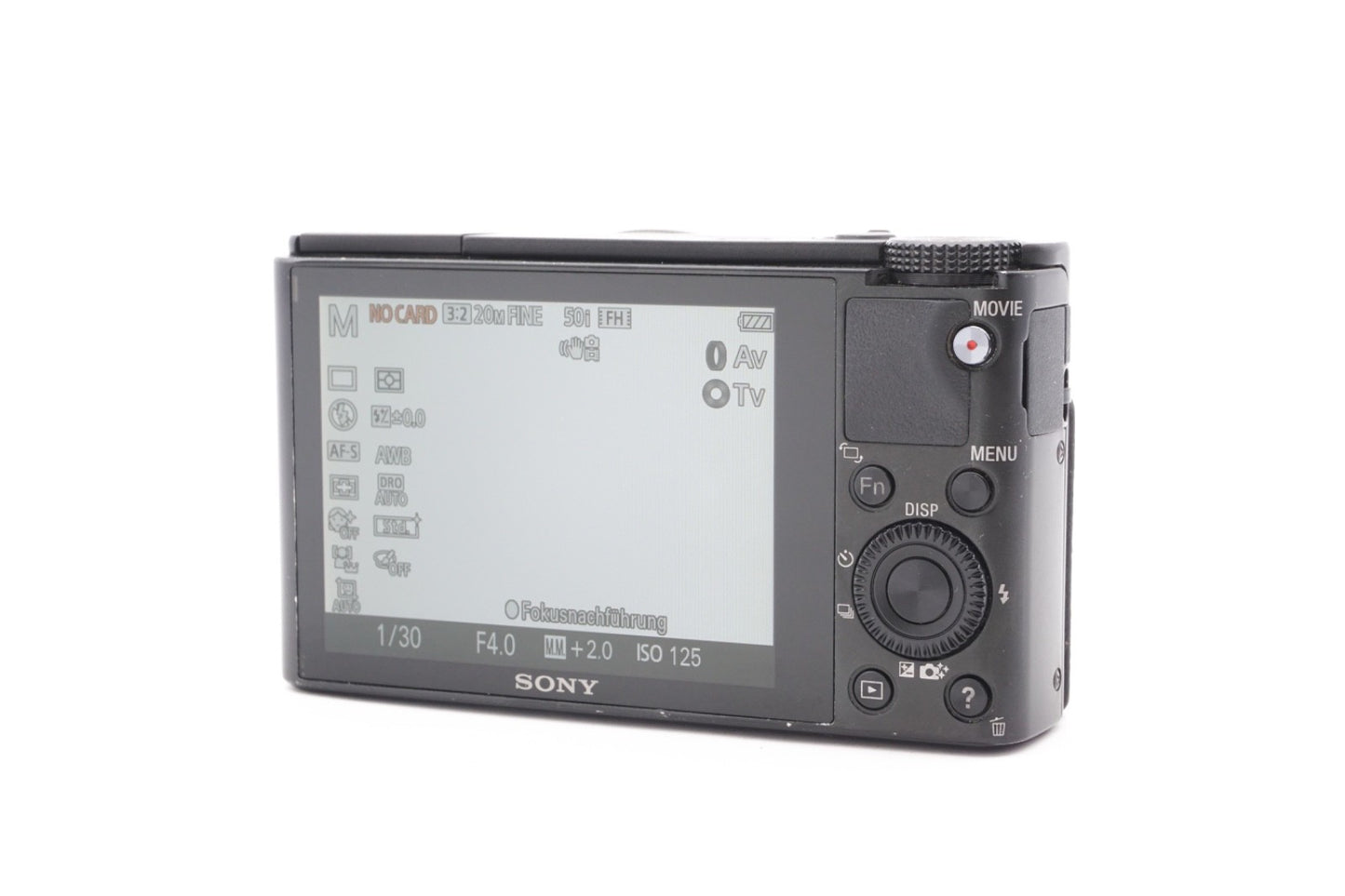 Sony DSC-RX100 Digitalkamera Kamera Kompaktkamera CyberShot Zoom  - Refurbished