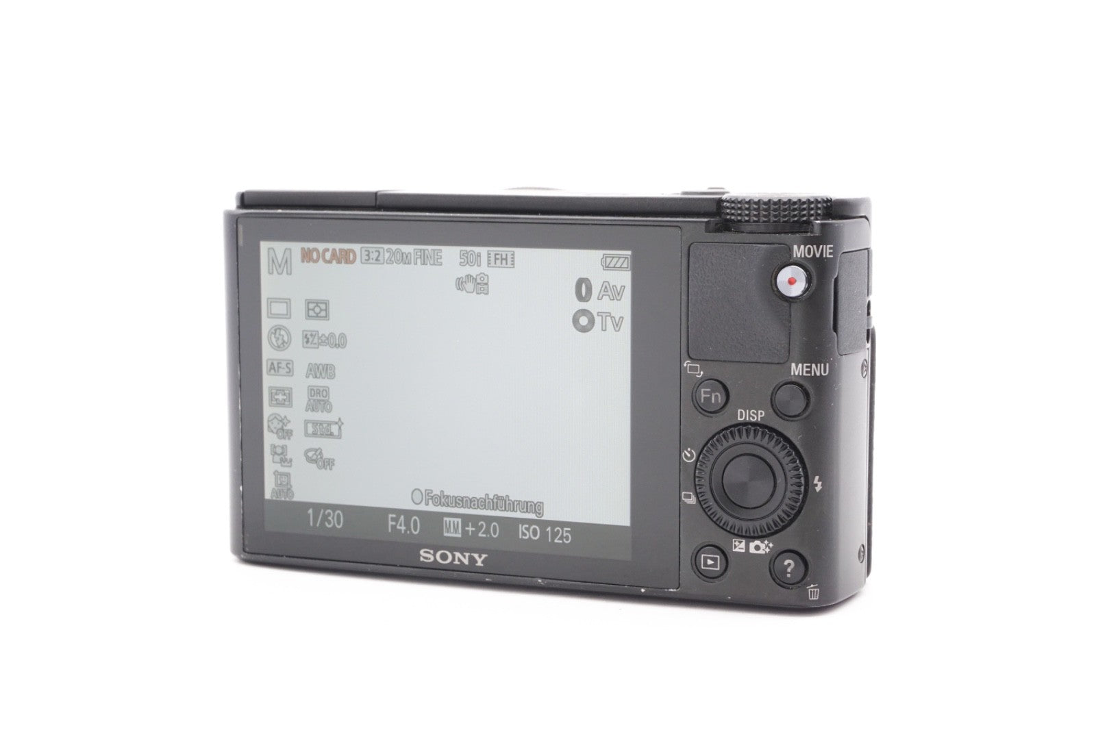 Sony DSC-RX100 Digitalkamera Kamera Kompaktkamera CyberShot Zoom  - Refurbished