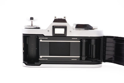 Canon AV-1 Kamera + 35mm Objektiv analoge Spiegelreflexkamera SLR - Gewartet