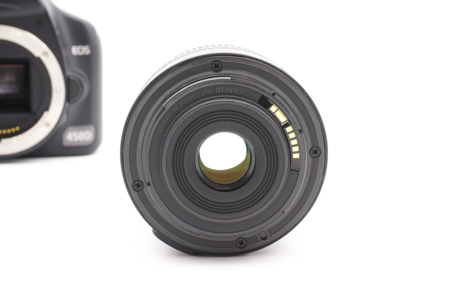 Canon EOS 450D DSLR Digitalkamera Kamera Kit 18-55mm III Objektiv – Refurbished