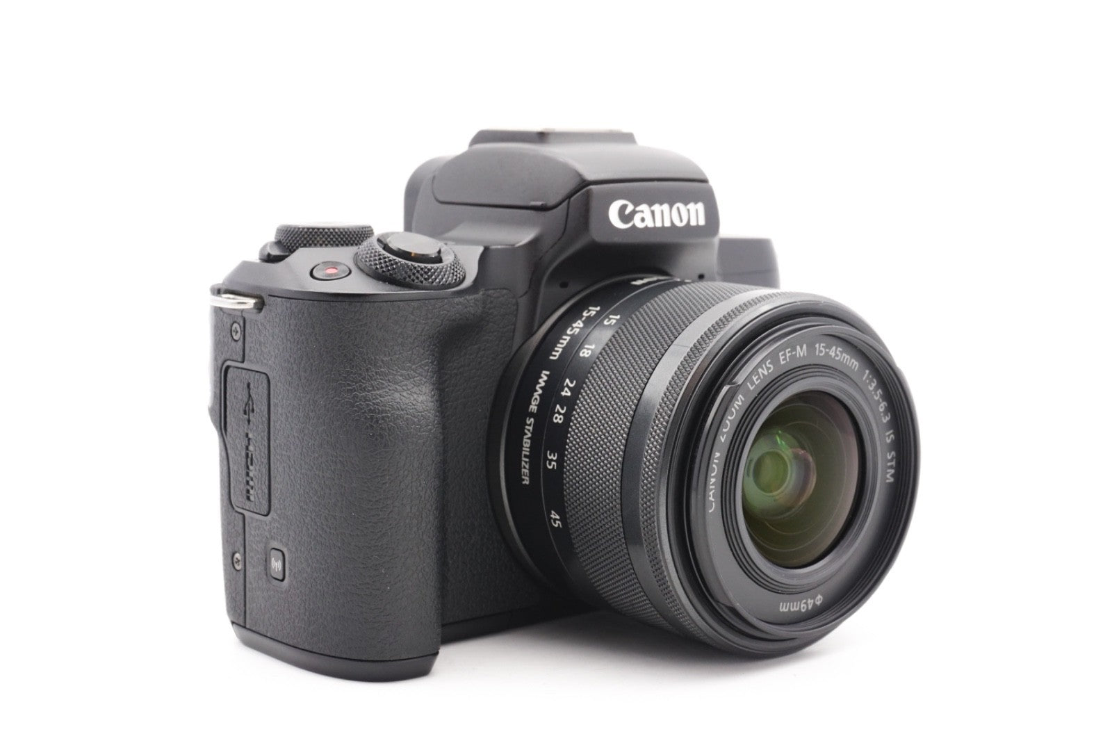 Canon EOS M50 Digitalkamera Systemkamera Kamera + EF-M 15-45mm STM – Refurbished