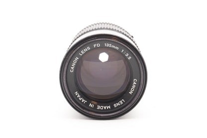 Canon FD 135mm F3.5 Objektiv Tele Portrait für AE-1 A-1 AV-1 T-90 – Refurbished