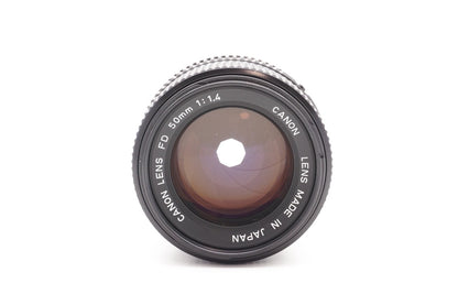 Canon FD 50mm f1.4 nFD Objektiv Prime Portrait Bokeh Lens AE-1 A-1 AV-1 T-90