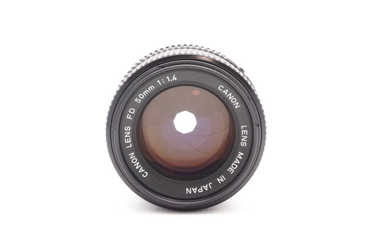 Canon FD 50mm f1.4 nFD Objektiv Prime Portrait Bokeh Lens AE-1 A-1 AV-1 T-90
