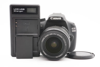 Canon EOS 1200D Digitalkamera + EF-S 18-55mm IS DSLR Kamera Kit - Refurbished