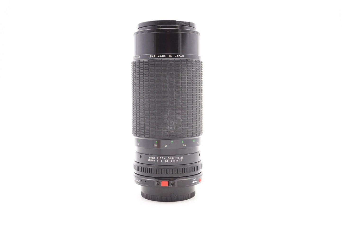 Canon FD Sigma 80-200mm f3.5-4 Zoomobjektiv AE-1 A-1 AV-1 F-1 T-90
