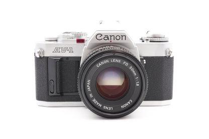 Canon AV-1 Kamera analoge Spiegelreflexkamera SLR + 35mm Objektiv - Gewartet