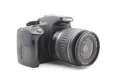 Canon EOS 1000D DSLR Digitalkamera Kamera Kit 18-55mm Objektiv – Geprüft