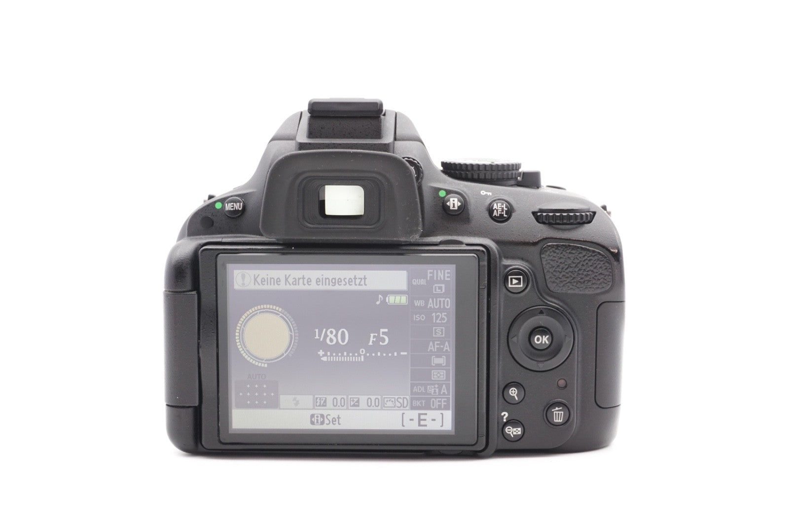 Nikon D5100 Digitalkamera + AF-S 18-55mm G VR Spiegelreflex Kamera – Refurbished