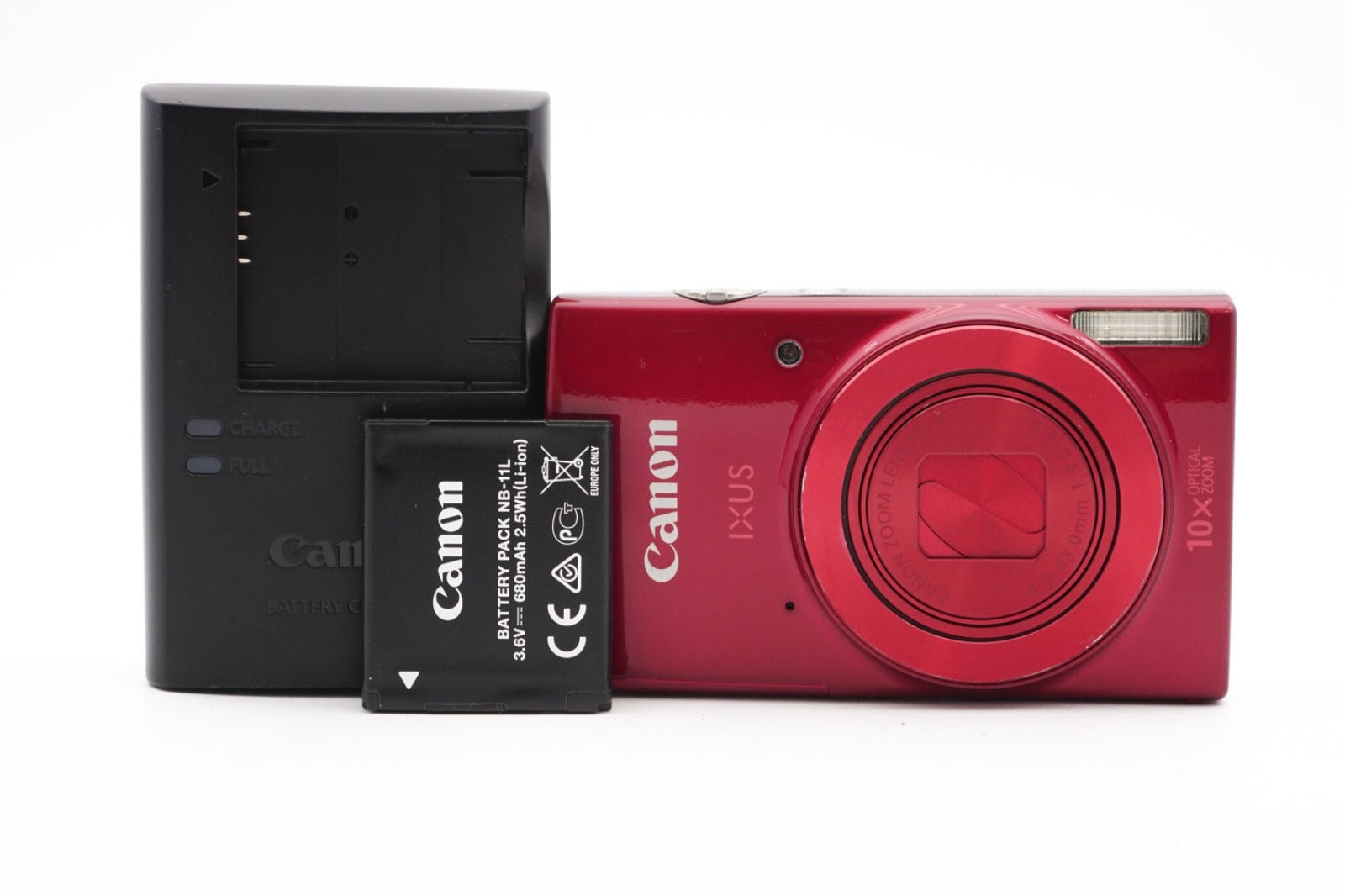 Canon IXUS 180 Digitalkamera Kompaktkamera Reisekamera Kamera Zoom - Refurbished