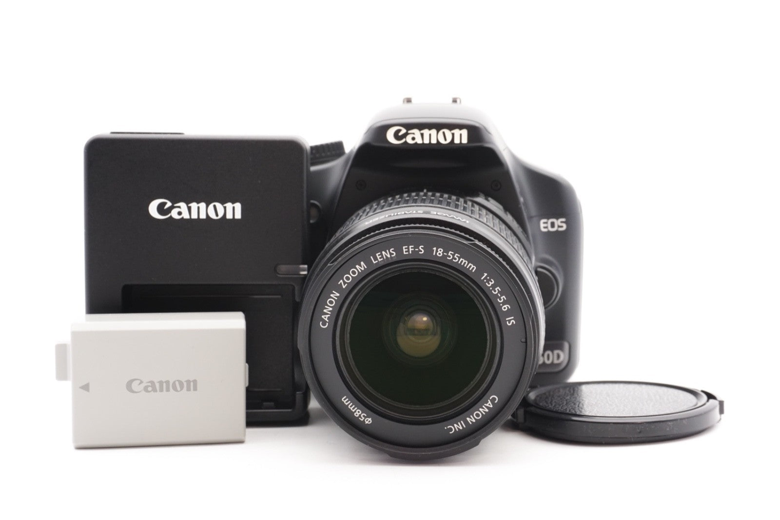 Canon EOS 450D DSLR Digitalkamera Kamera Kit EF-S 18-55mm Objektiv – Refurbished