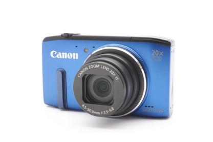 Canon PowerShot SX270 HS Kamera Digitalkamera Kompaktkamera Blau - Refurbished
