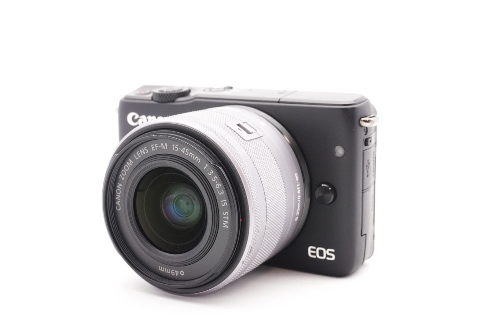 Canon EOS M10 Systemkamera Digitalkamera Kamera Kit 15-45mm Lens – Refurbished