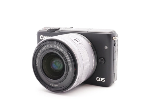 Canon EOS M10 Systemkamera Digitalkamera Kamera Kit 15-45mm Lens – Refurbished