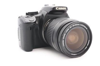 Canon EOS 400D Digitalkamera Kamera DSLR + EF 28-80mm II Lens Kit | Refurbished