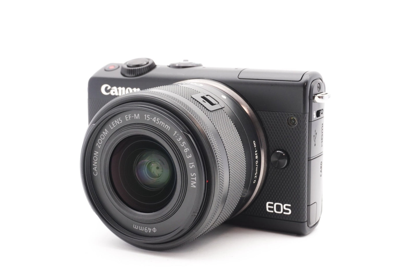 Canon EOS M100 Systemkamera Digitalkamera Kamera Kit 15-45mm Lens – Refurbished