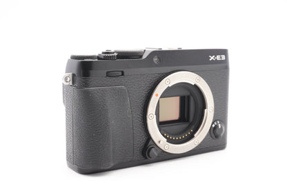 Fujifilm X-E3 Digitalkamera Body spiegellose Kamera Fuji Schwarz - Refurbished