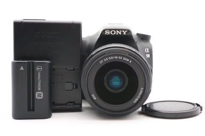 Sony Alpha A58 DSLR Kamera Kit 18-55mm - Bildstabilisator defekt – Refurbished