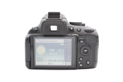 Nikon D5100 Digitalkamera + AF-S 18-55mm G VR Spiegelreflex Kamera – Refurbished