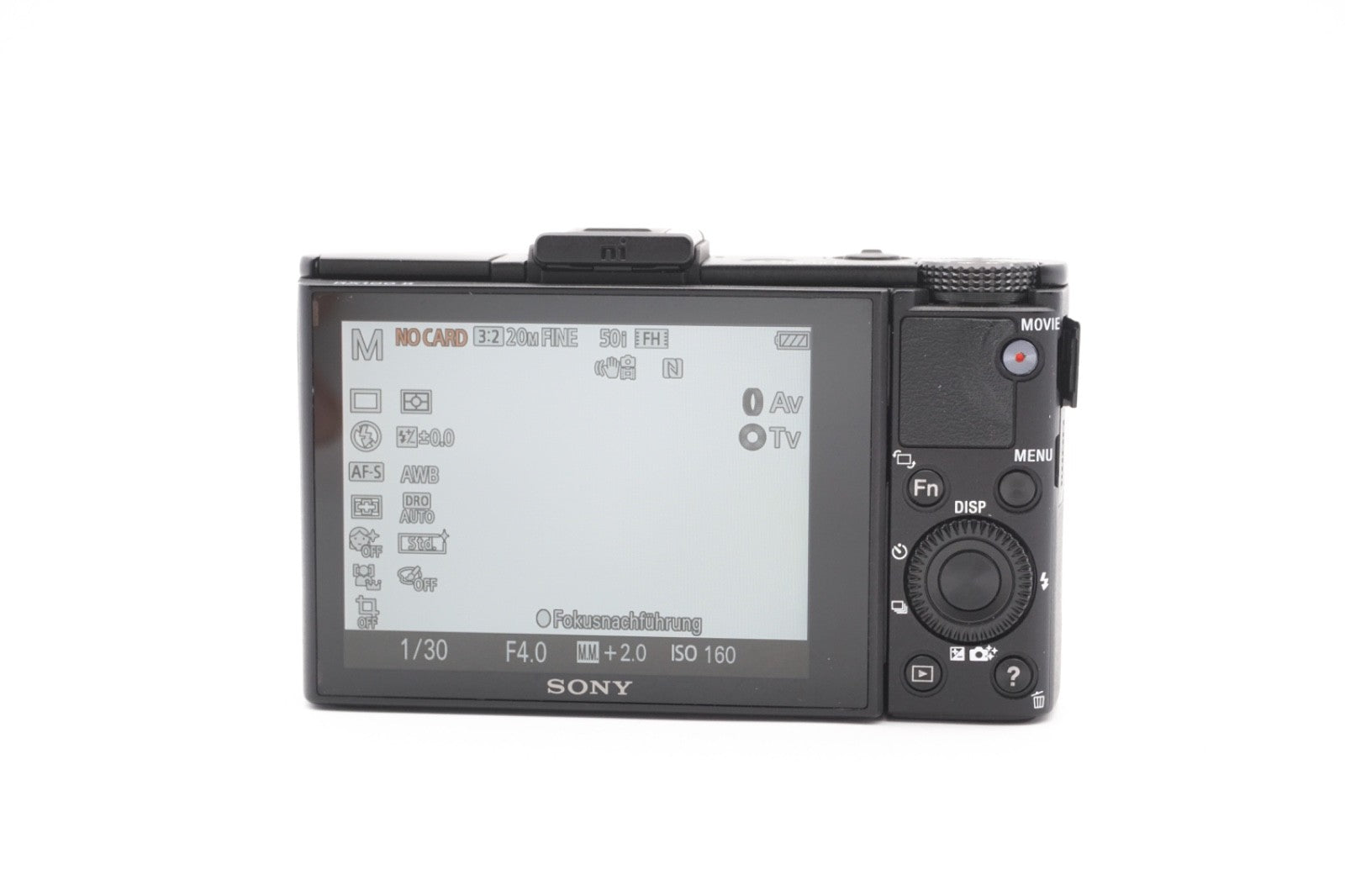 Sony DSC-RX100 II M2 Digitalkamera Kamera Reisekamera Kompakt - Refurbished
