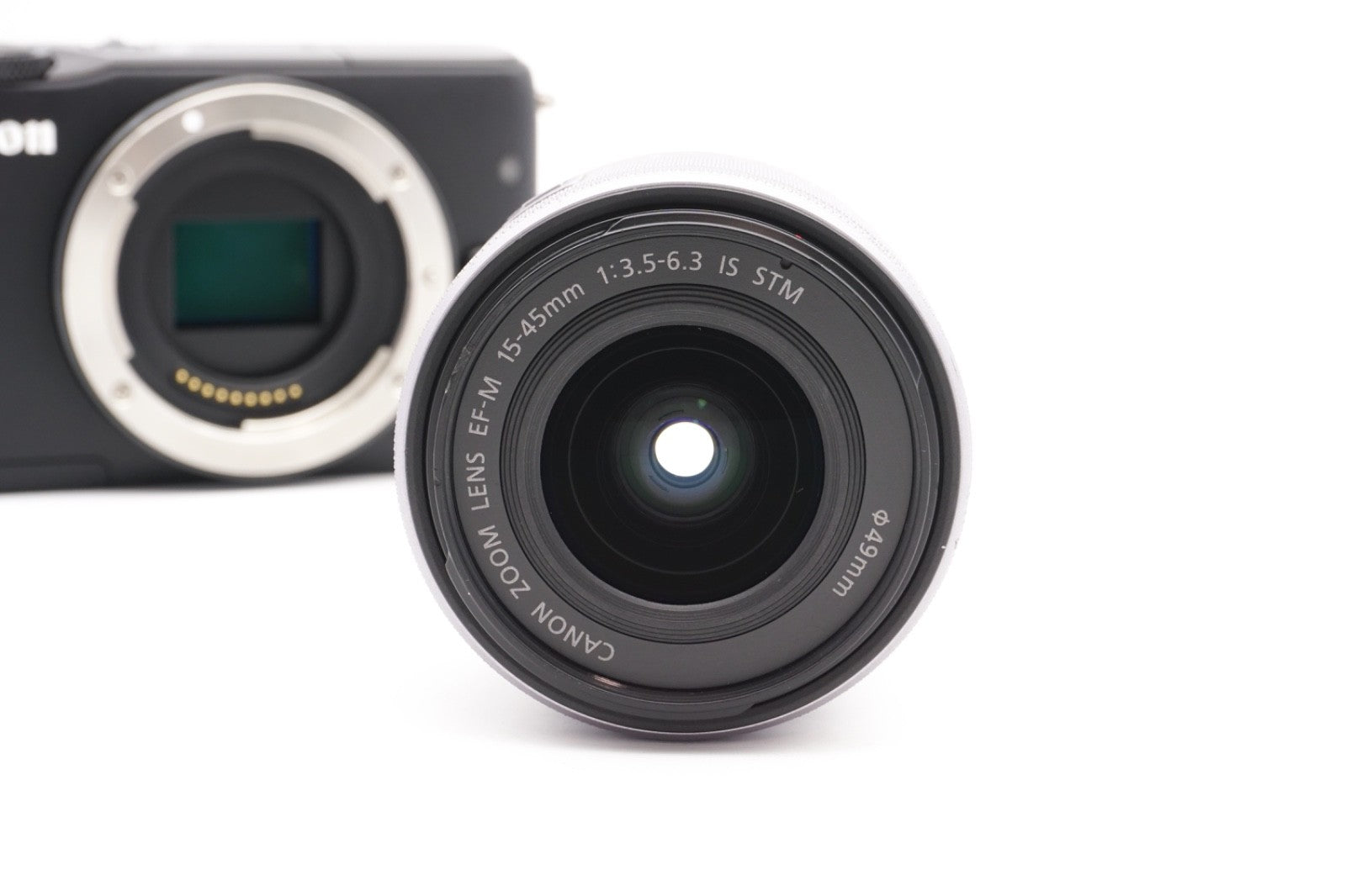 Canon EOS M10 Systemkamera Digitalkamera Kamera Kit 15-45mm Lens – Refurbished