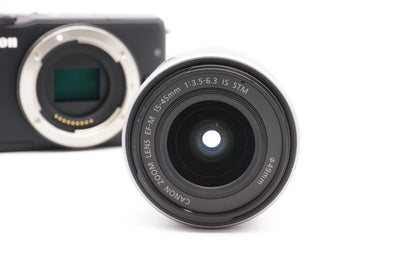 Canon EOS M10 Systemkamera Digitalkamera Kamera Kit 15-45mm Lens – Refurbished