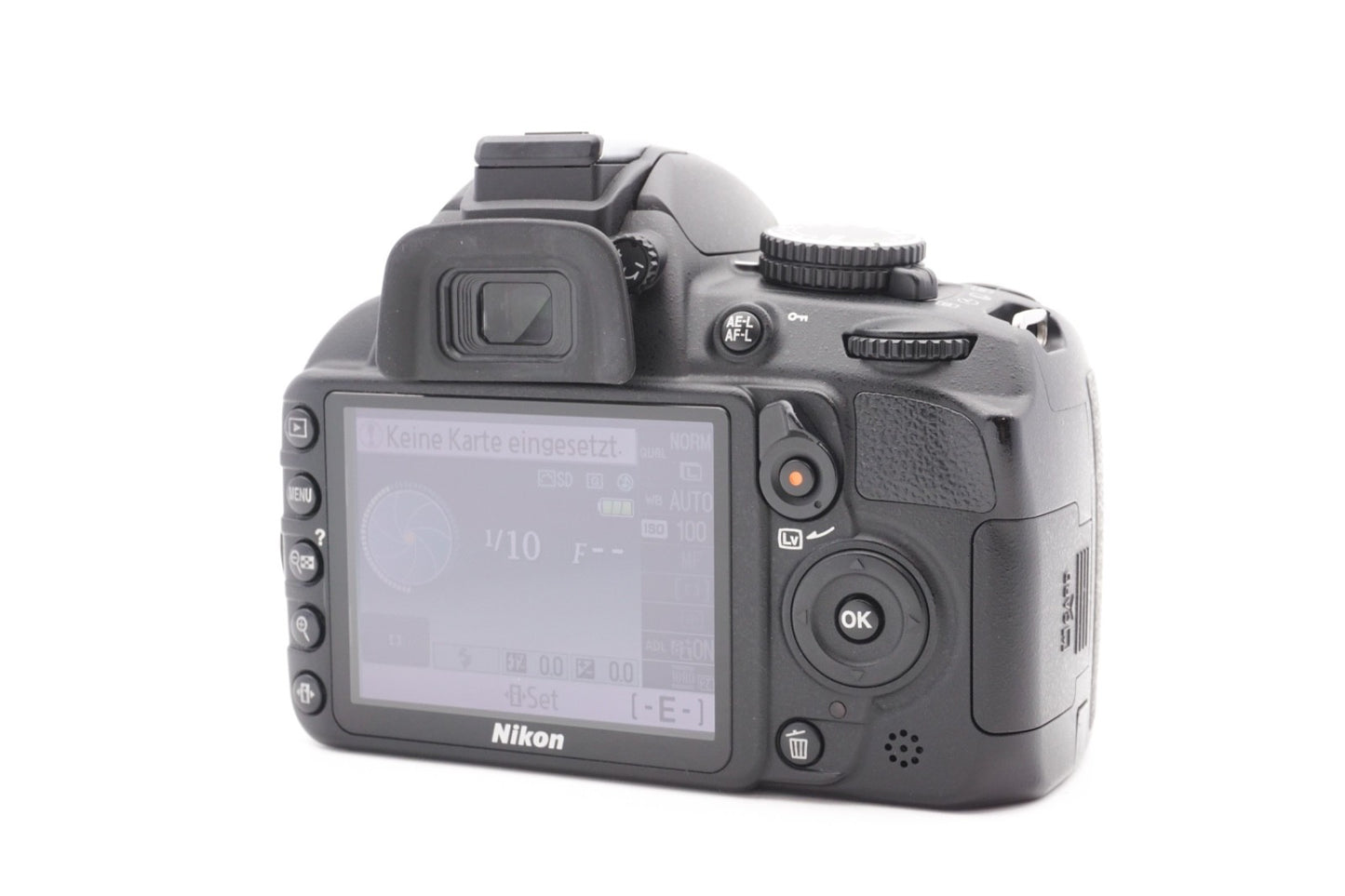 Nikon D3100 Digitalkamera Body DSLR Spiegelreflex Kamera | Refurbished