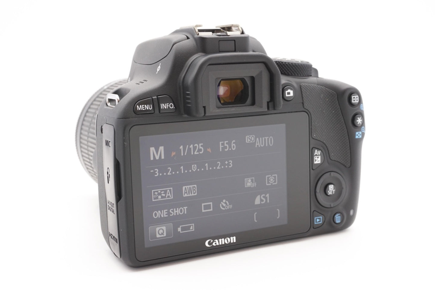 Canon EOS 100D Digitalkamera + EF-S 18-55mm IS STM Spiegelreflex – Refurbished