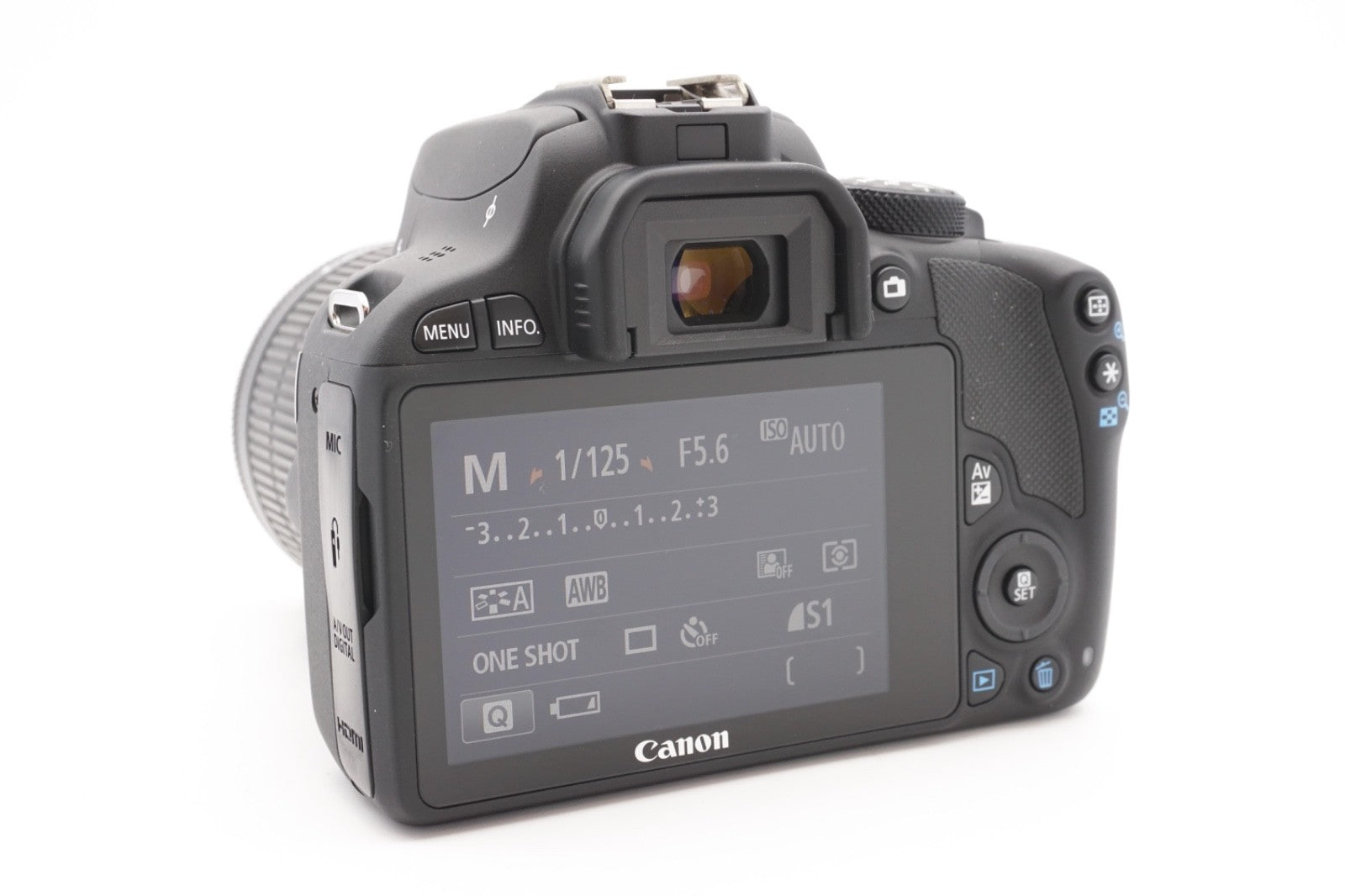 Canon EOS 100D Digitalkamera + EF-S 18-55mm IS STM Spiegelreflex – Refurbished
