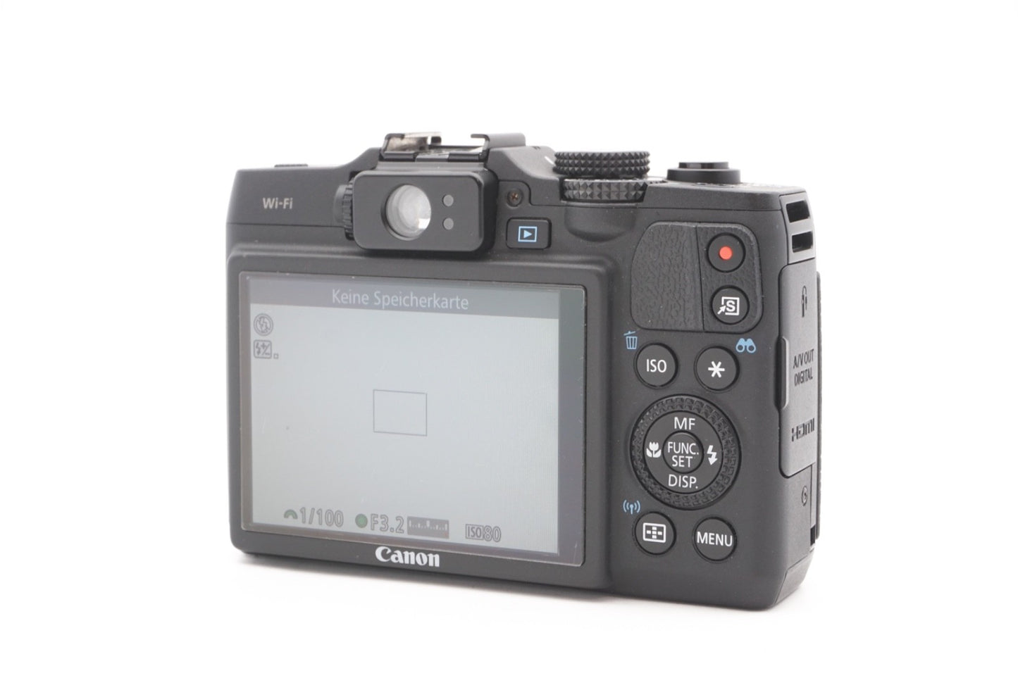 Canon PowerShot G16 Digitalkamera Kompaktkamera Kamera 12MP WLAN - Refurbished