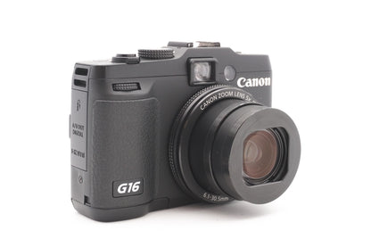 Canon PowerShot G16 Digitalkamera Kompaktkamera Kamera 12MP WLAN - Refurbished