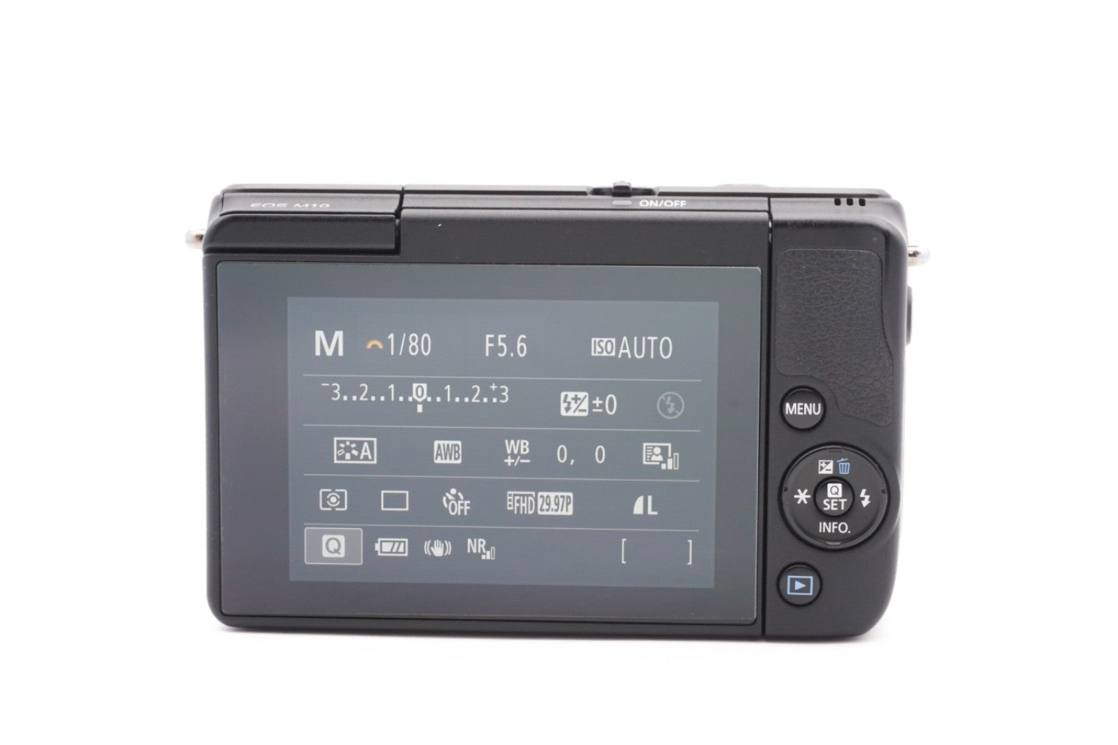Canon EOS M10 Systemkamera Digitalkamera Kamera Kit 15-45mm Lens – Refurbished