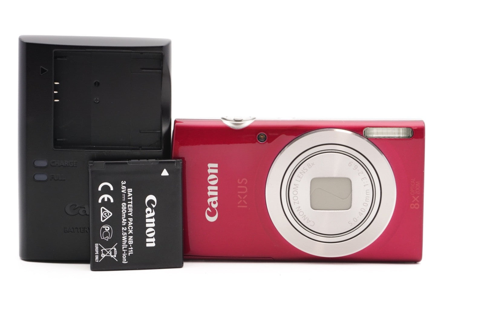 Canon IXUS 175 Digitalkamera Kompaktkamera Reisekamera Zoom Kamera – Refurbished