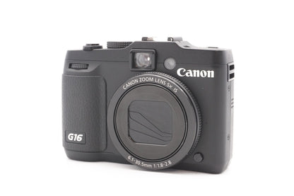 Canon PowerShot G16 Digitalkamera Kompaktkamera Kamera 12MP WLAN - Refurbished