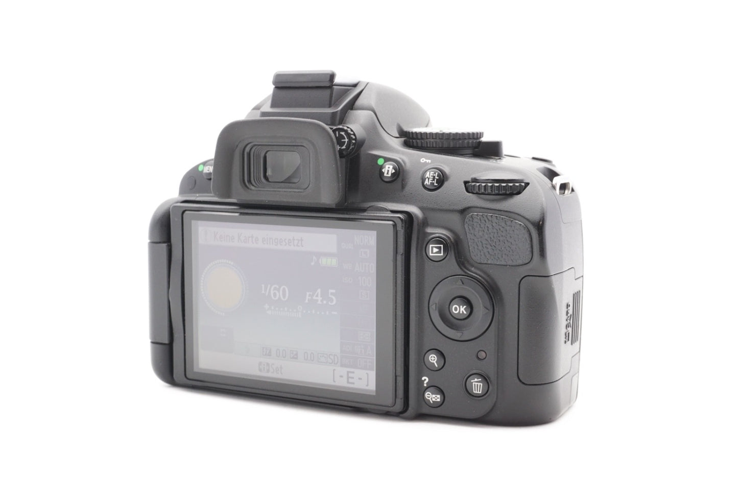 Nikon D5100 Digitalkamera + AF-S 18-55mm G VR Spiegelreflex Kamera – Refurbished